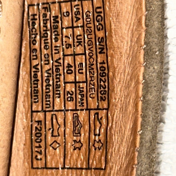 UGG Tan Suede Shoes - Picture 6 of 6